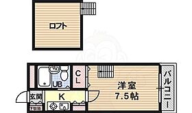 ペパーミントハウス  ｜ 大阪府松原市高見の里１丁目（賃貸アパート1R・2階・21.73㎡） その2