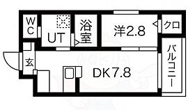 エヌエムキャトフヴァンドゥーズ  ｜ 大阪府柏原市清州２丁目（賃貸マンション1DK・4階・26.14㎡） その2