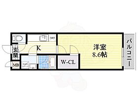 レフア弓削  ｜ 大阪府八尾市弓削町３丁目81番2号（賃貸アパート1K・1階・27.00㎡） その2