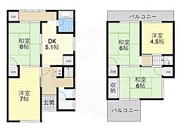 🉐敷金礼金0円！🉐はびきの4丁目貸家