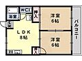 恵我之荘第2コーポラス4階5.2万円