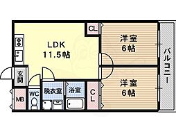 新栄プロパティー羽曳が丘 3階