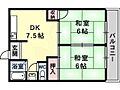 メゾン平野2階5.2万円