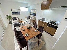 セレニティ法善寺 2階1LDKのリビング/ダイニング