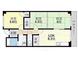 間取図画像 3LDK