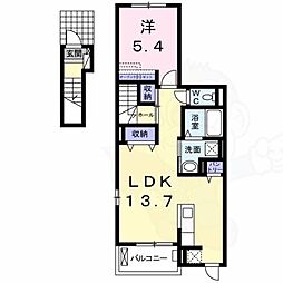 プレジール 2階