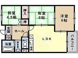 ガーデンハイツ杉本 3階/-