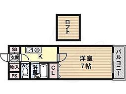 ロフティ北花田 2階