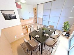 レフィナードカルチェ C棟 2階2LDKのリビング/ダイニング