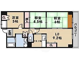 クレセール太子堂 2階