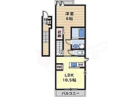 ラフォーレ・山本 2階