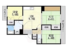 ワンズレジデンス羽曳ヶ丘 A棟 2階/-
