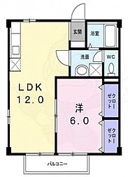 カーサクアトロ 2階