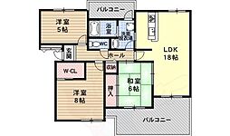 ファラン道明寺 2階/-