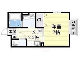 アミティエ山本 2階