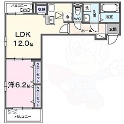 スペチアーレ クアットロ 1階/-