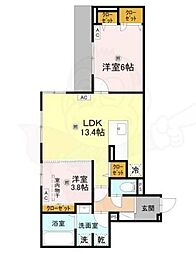 D-ROOM東本町 2階/-