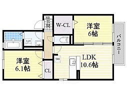 ヴィスタリアハイム C 2階/-