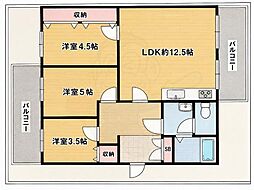 フラワリータウン志紀A棟 4階