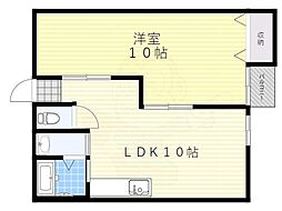 第一塩野マンション 4階/-