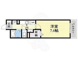 フローラルハイムオガワ 1Kの間取図画像