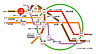 その他：大泉学園駅からの路線図