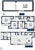 間取り：間取図（(4)2号棟）・2カ所の床下収納と各居室収納完備・大型パントリーには箱買いの飲み物やお米などのかさばる物の収納もたっぷりできます・ロフトは子供用の荷物置き場として利用するなど用途色々