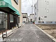 ・70平米の形のよい整形地、110平米程度の大型間取りプランも建築可能です・現地へのご案内はいつでも可能です・是非、現地にてご確認ください