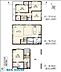 間取り：間取図（1号棟2期）・角地に位置し開放感がございます！・20帖超のゆとりのＬＤＫと大型4居室の間取りプラン♪・2か所のＷＩＣ完備・パントリーは食品の在庫が一目で分かり取り出しもラクラク