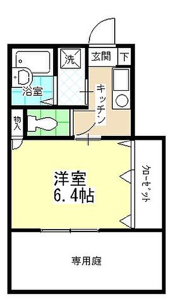 クレールKOBAYASHI 103｜千葉県船橋市二和東５丁目(賃貸アパート1K・1階・22.14㎡)の写真 その2