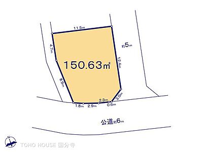 区画図：図面と異なる場合は現況を優先