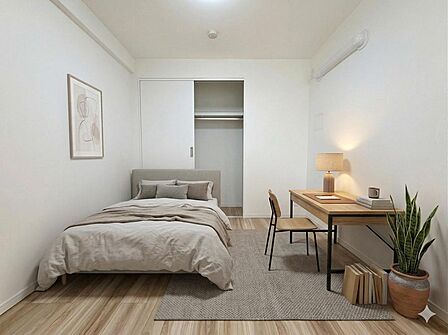 「洋室」収納が設けられています。※CG加工有り