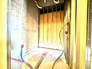 浴室暖房換気乾燥機付きの浴室です。※リフォーム施工前の写真です。