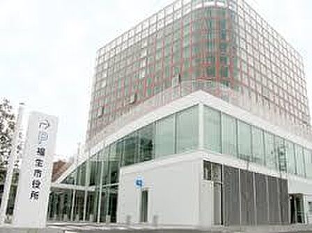 福生市役所まで約382m