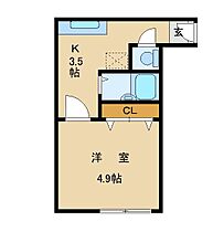 スウィートハイム  ｜ 兵庫県尼崎市大物町１丁目（賃貸マンション1K・2階・19.00㎡） その2