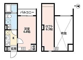 兵庫県尼崎市若王寺３丁目（賃貸アパート1K・1階・22.06㎡） その2