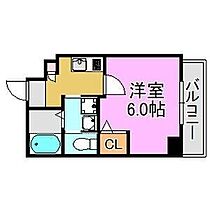 兵庫県尼崎市昭和通１丁目（賃貸マンション1K・4階・25.06㎡） その2