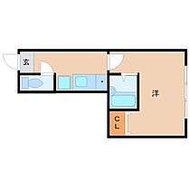 兵庫県尼崎市常光寺３丁目（賃貸マンション1K・4階・24.80㎡） その2