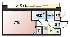 兵庫県尼崎市塚口町１丁目（賃貸マンション1K・5階・21.06㎡） その2