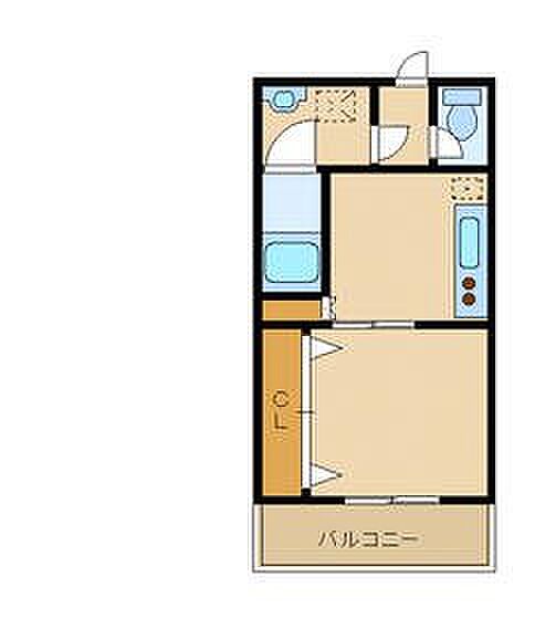 兵庫県尼崎市築地４丁目(賃貸マンション1DK・2階・30.06㎡)の写真 その2