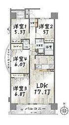 間取図画像 4LDK