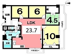 間取図画像 4LDK