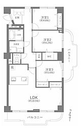 間取図画像 3LDK