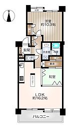 間取図画像 2SLDK