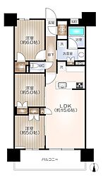 オープンレジデンシア名古屋グランデ 3LDKの間取図画像