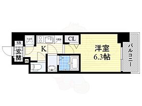 大阪府大阪市浪速区大国２丁目4番21号（賃貸マンション1K・4階・22.94㎡） その2