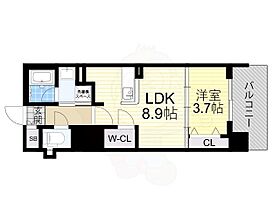 RJRプレシア南堀江  ｜ 大阪府大阪市西区南堀江２丁目5番7号（賃貸マンション1LDK・4階・34.50㎡） その2