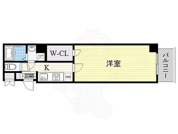 大阪府大阪市中央区南船場２丁目(賃貸マンション1K・2階・34.16㎡)の写真 その2