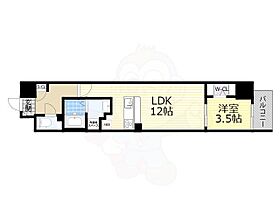 大阪府大阪市中央区鎗屋町２丁目（賃貸マンション1LDK・9階・41.00㎡） その2