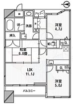 アーデンタワー新町  ｜ 大阪府大阪市西区新町２丁目16番17号（賃貸マンション3LDK・15階・60.48㎡） その2